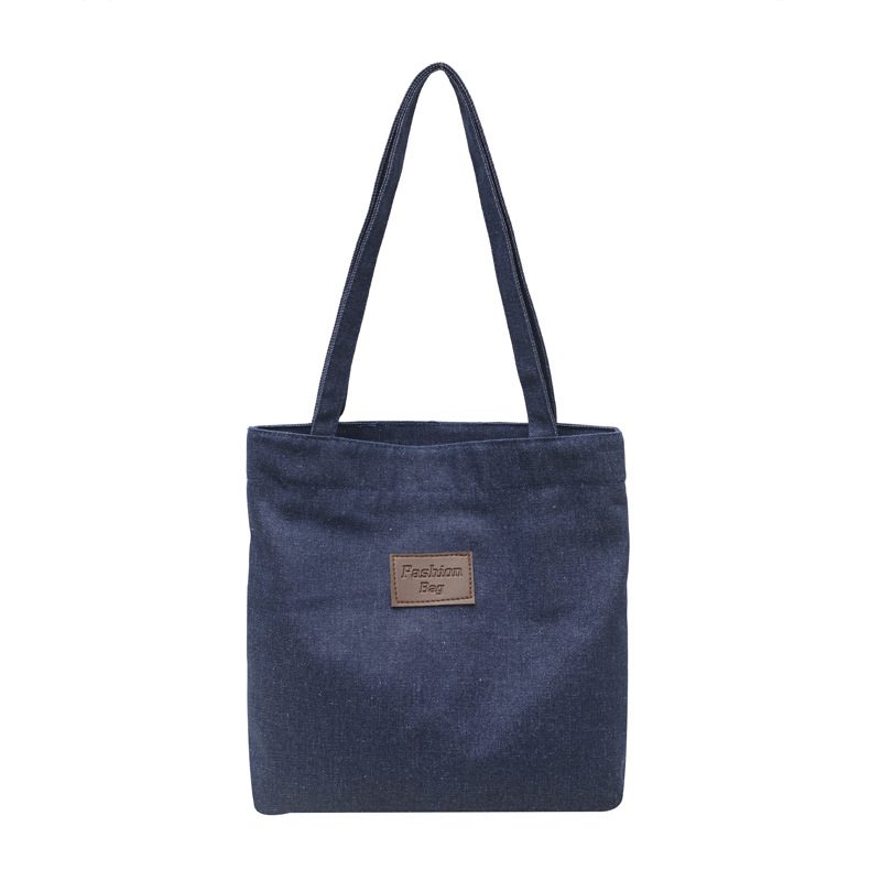 Casual Canvas Large Capacity Shoulder Tote Bag view 7