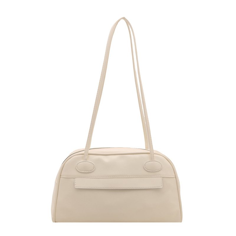Multi-Pocket Zip Top-Handle Bowling Shoulder Bag view 6