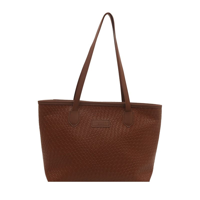 Tas Tote Bahu Kapasitas Besar dengan Emboss view 9