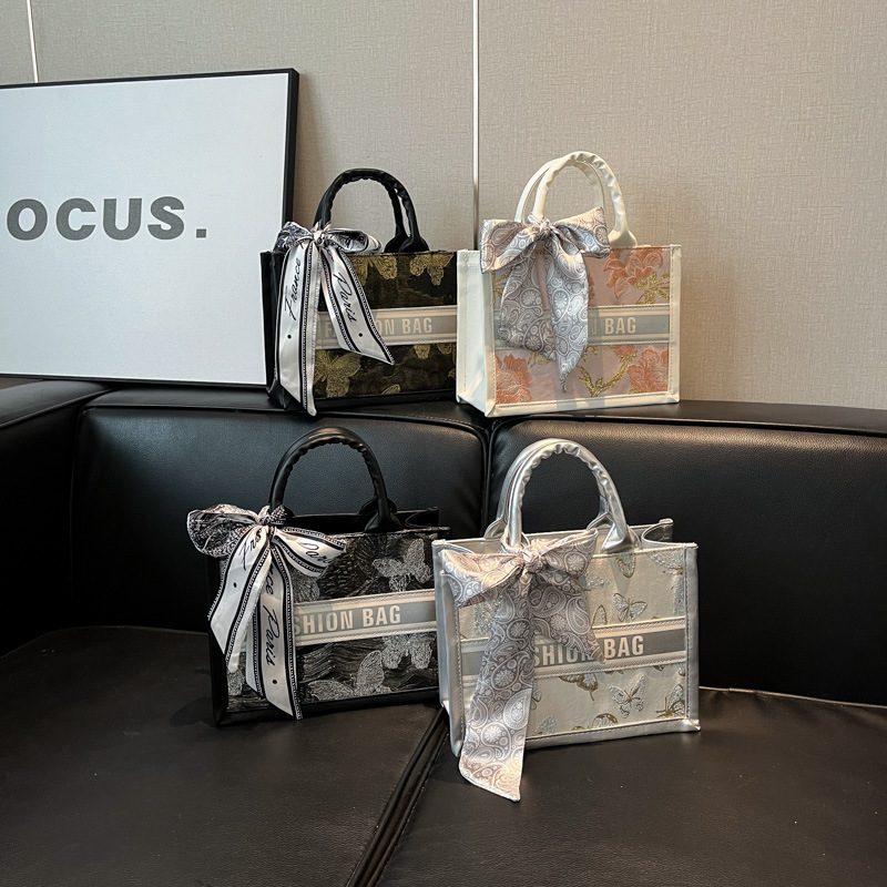 Minimalist Large Capacity Top-Handle Tote Bag