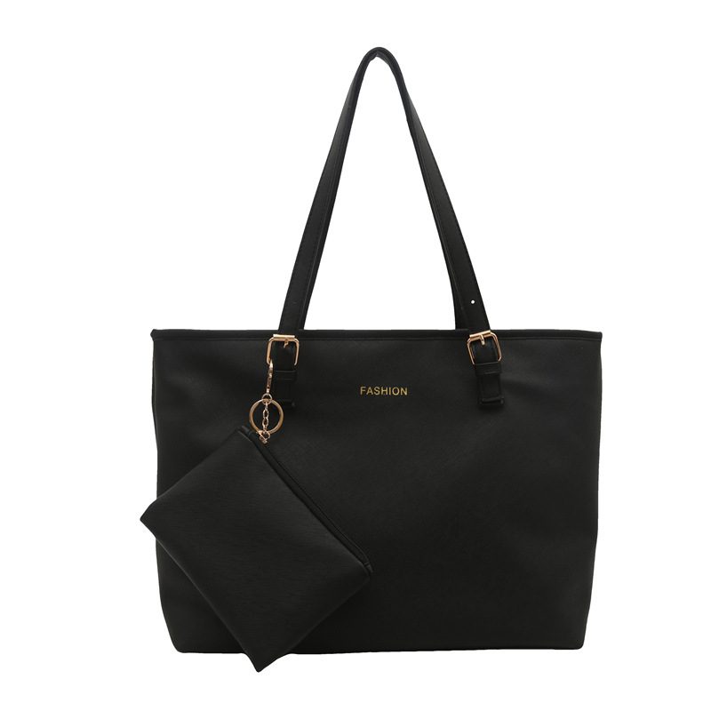 PU Leather Two-Piece Top-Handle Shoulder Tote Bag view 7