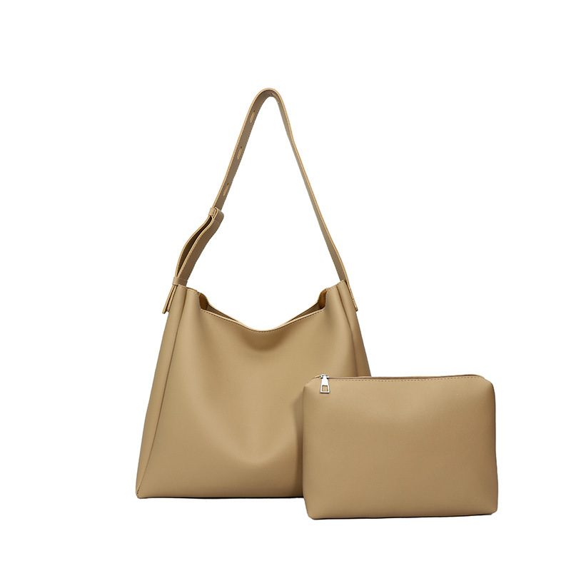 Large Capacity Two-Piece Shoulder Tote Bag view 8