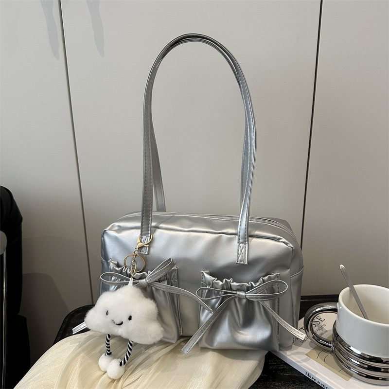 Large Capacity Elegant Shoulder Tote Bag view 3