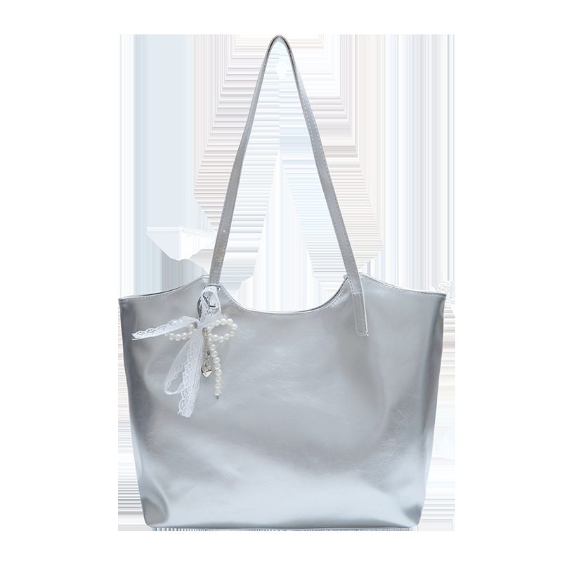 Minimalist Large Capacity Shoulder Tote Bag view 7