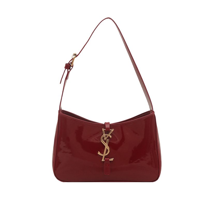 Tas Bahu Minimalis Baguette dengan Pegangan Atas view 9