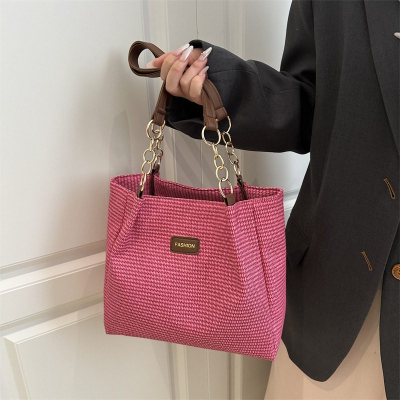 Large Capacity Commuter Shoulder Tote Bag view 3