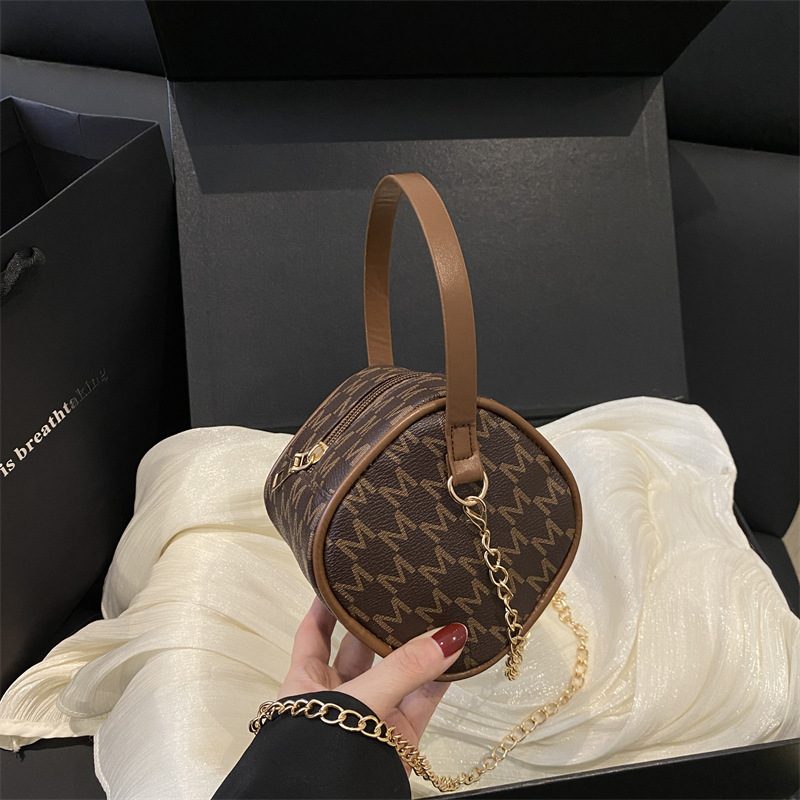 Vintage Print Top-Handle Shoulder Tote view 2