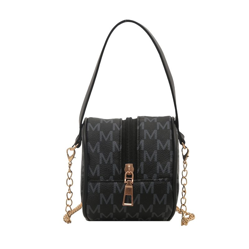 Vintage Print Top-Handle Shoulder Tote view 8