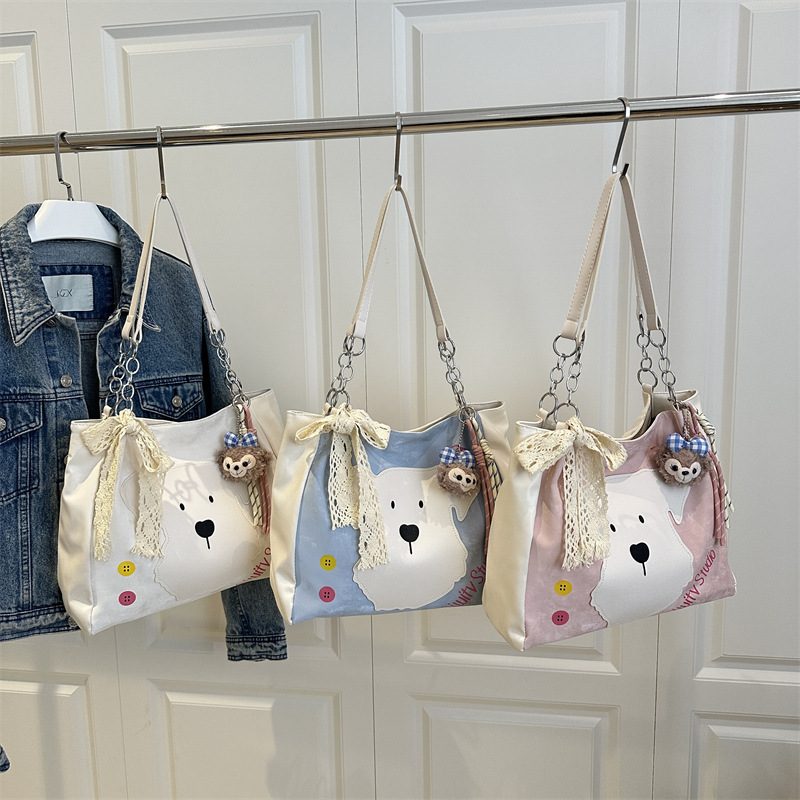 Large Capacity Top-Handle Shoulder Tote Bag