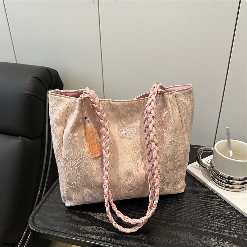 New Chinese Style Butterfly Tote Bag view 3