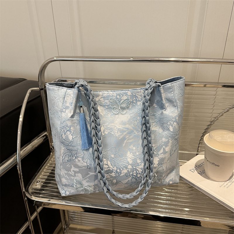 New Chinese Style Butterfly Tote Bag view 4