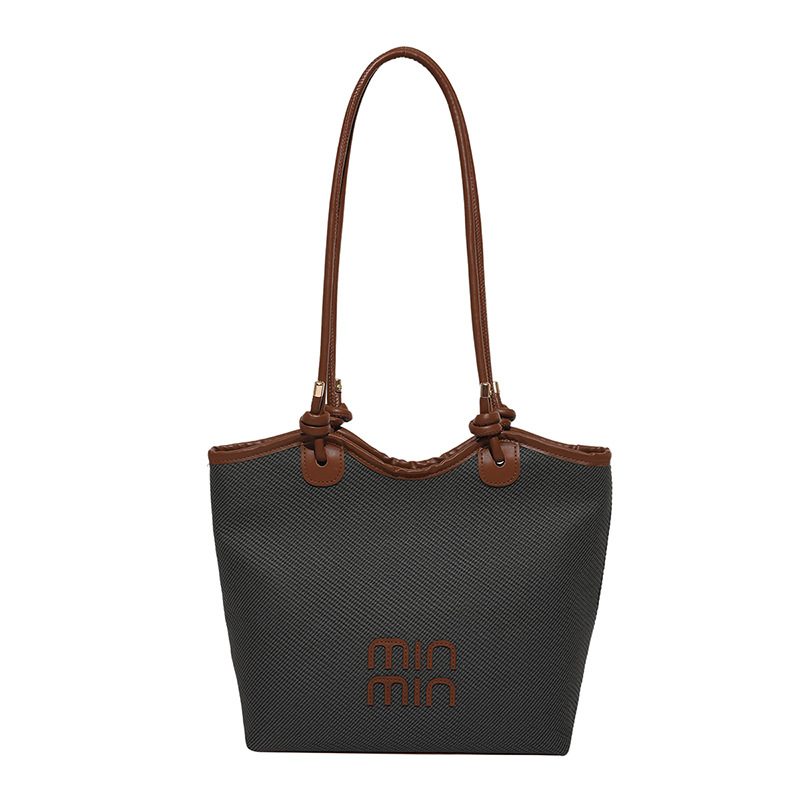 Color Block Large Tote Bag view 6