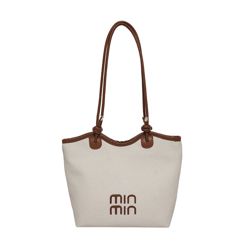 Color Block Large Tote Bag view 8