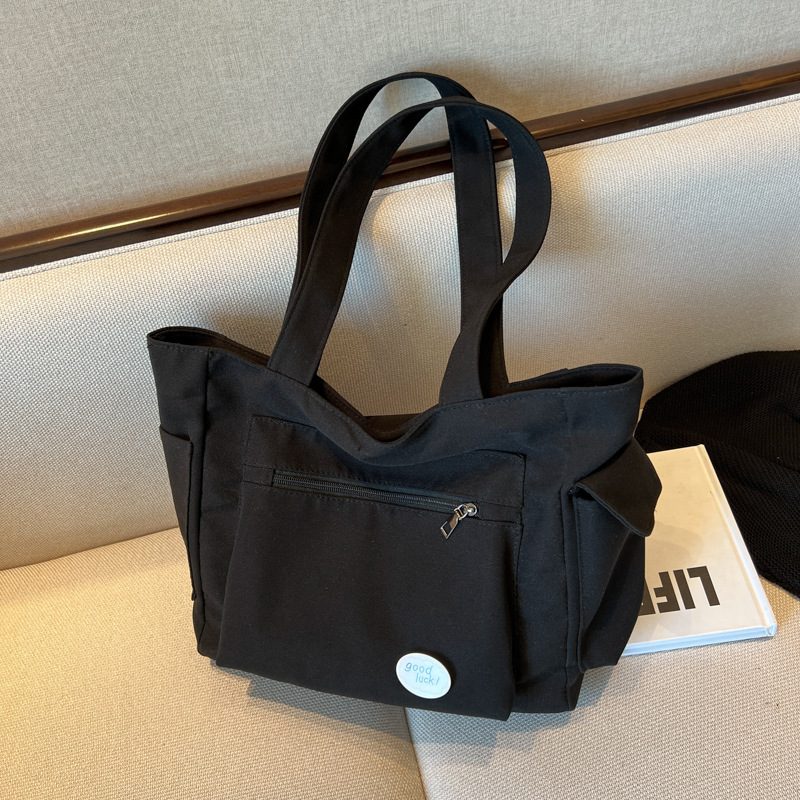 Oxford Canvas Large Tote Bag view 6