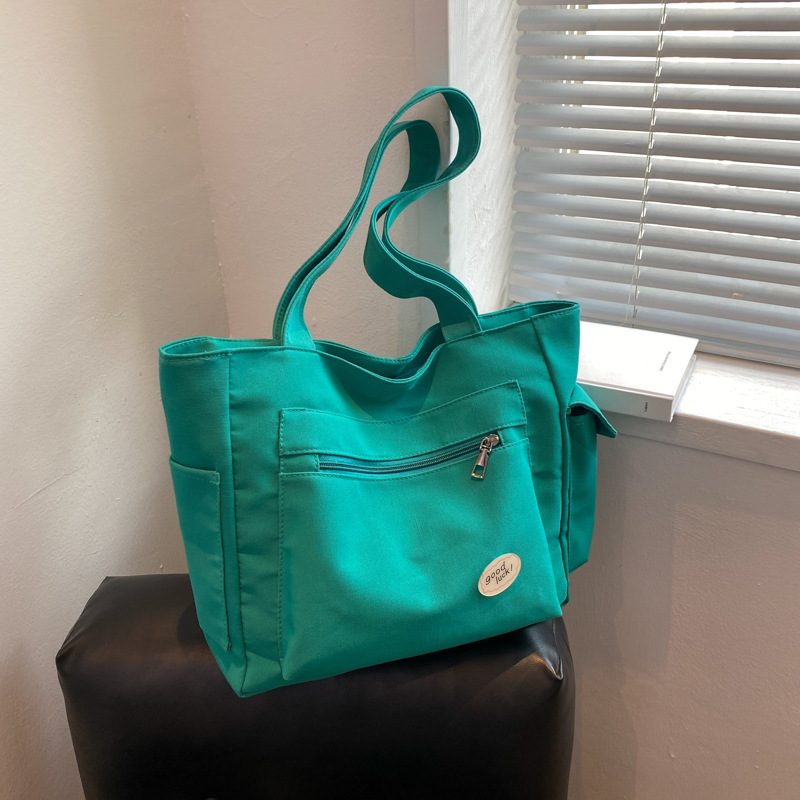 Oxford Canvas Large Tote Bag view 7