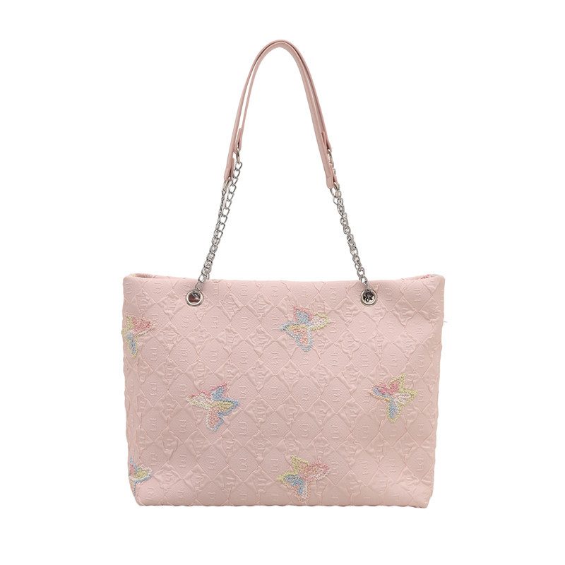 Minimalist Solid Color Large Tote view 7