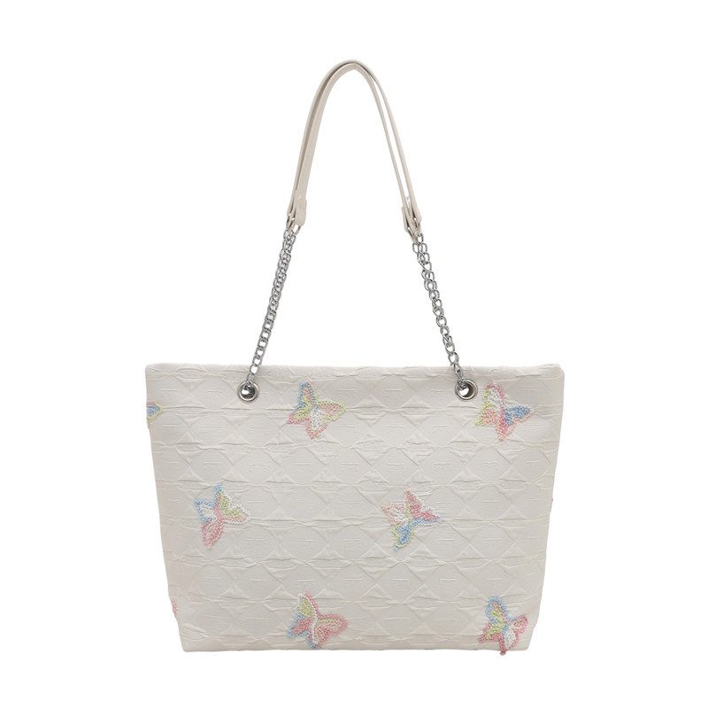 Minimalist Solid Color Large Tote view 8