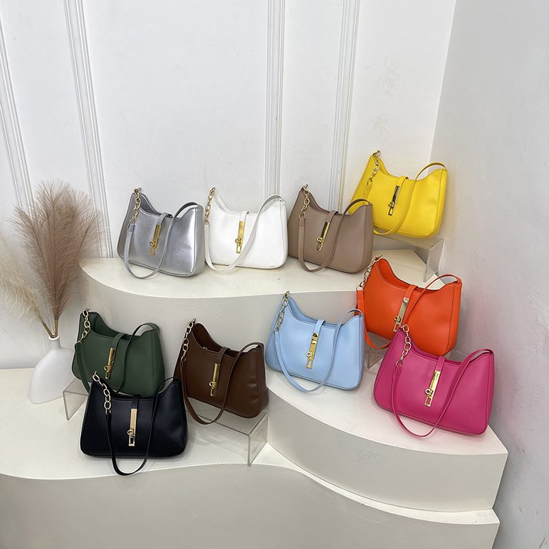 Textured Top-Handle Shoulder Bag
