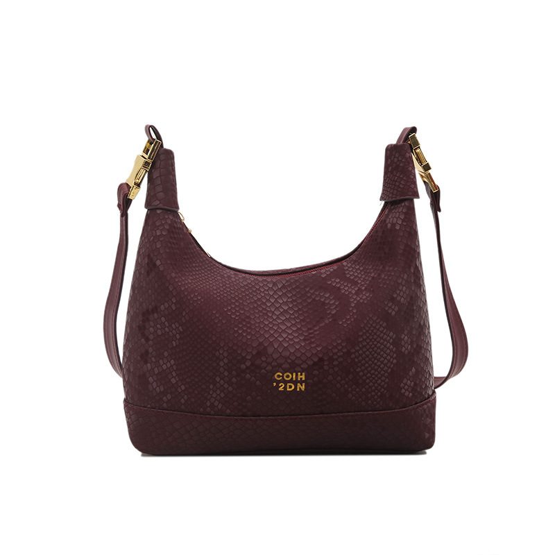 Tas Tote Bahu Dumpling dengan Kerut view 5