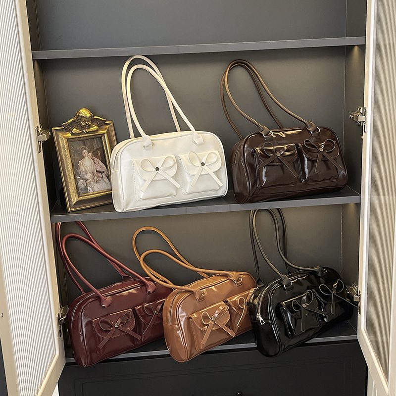 PU Leather Tote Shoulder Bag