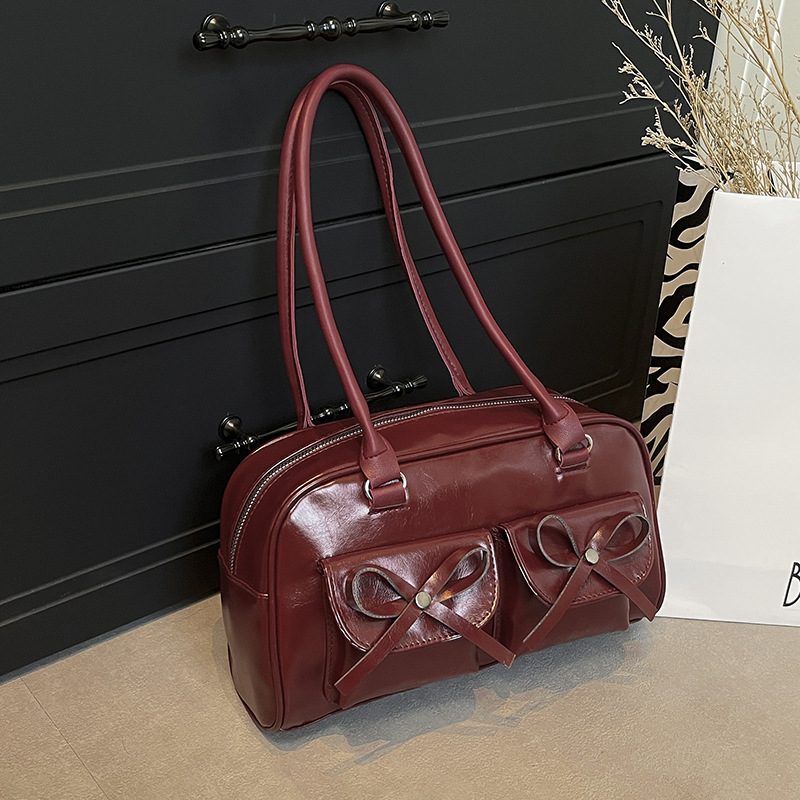 PU Leather Tote Shoulder Bag view 3