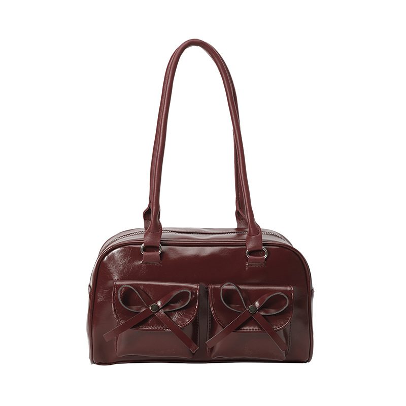 PU Leather Tote Shoulder Bag view 6