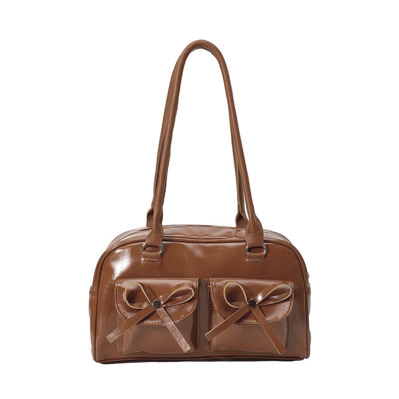 PU Leather Tote Shoulder Bag view 7