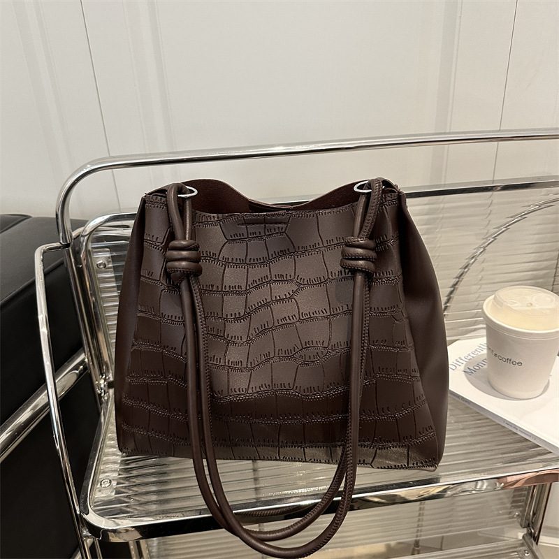 Minimalist Solid Color Tote Bag view 2