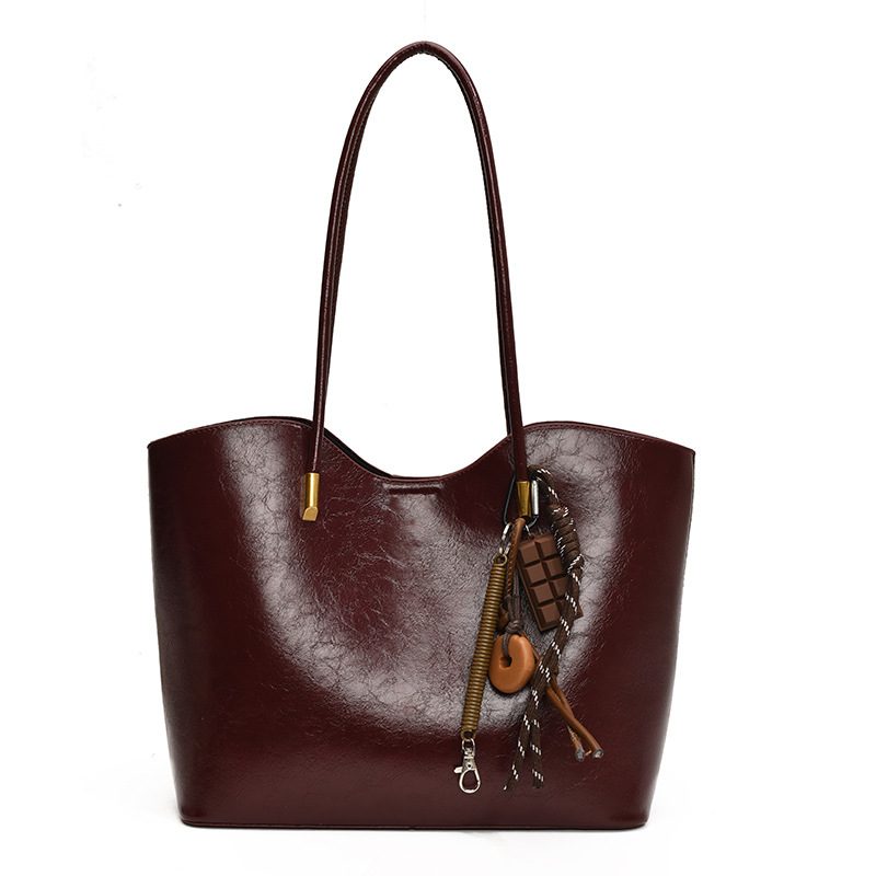 Minimalist Large Tote Shoulder Bag view 11