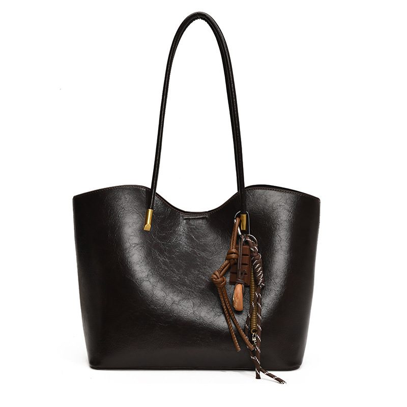 Minimalist Large Tote Shoulder Bag view 8