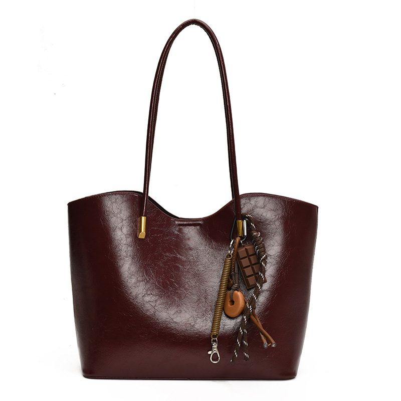 Minimalist Large Tote Shoulder Bag view 9