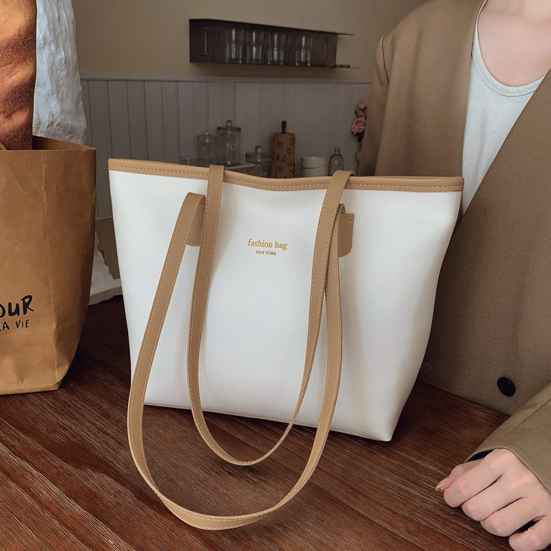 Retro große Pendler-Schultertasche view 4