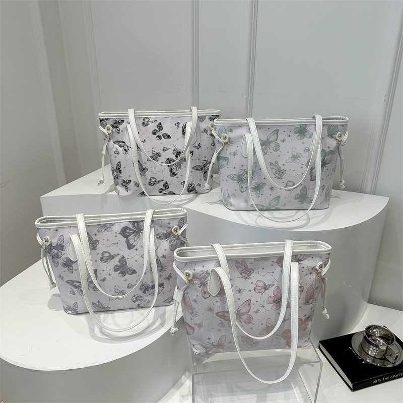 Casual Large-Capacity Commuter Shoulder Tote Bag