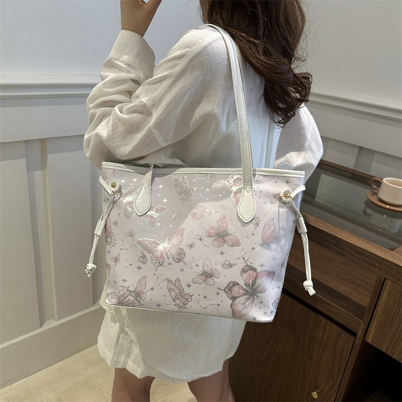 Casual Large-Capacity Commuter Shoulder Tote Bag view 2