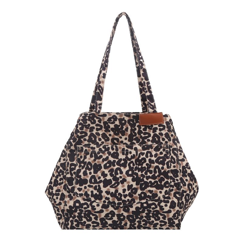Leopard Print Large Tote Shoulder Bag view 8