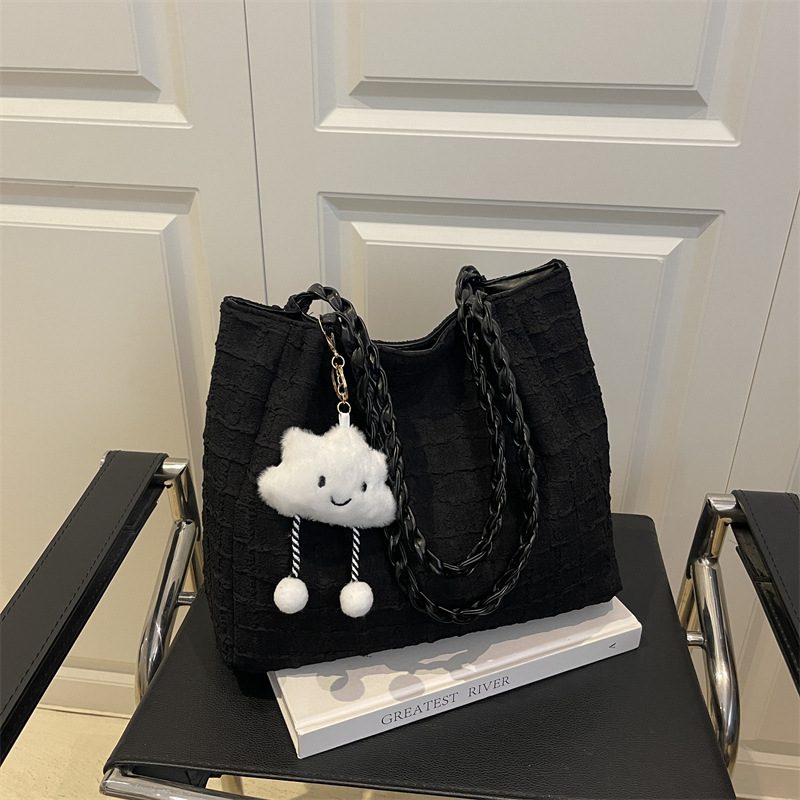 Casual Large Capacity Tote Shoulder Bag view 3