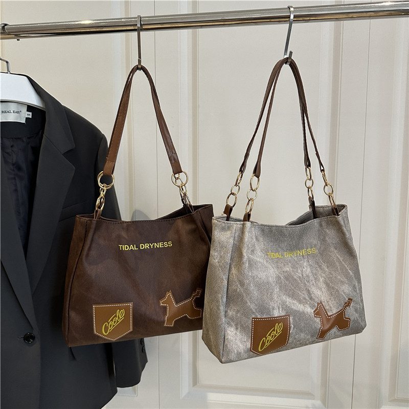 Simple Large Capacity Tote Shoulder Bag