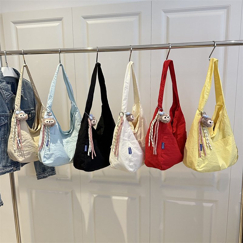 Lightweight Canvas Tote Shoulder Bag