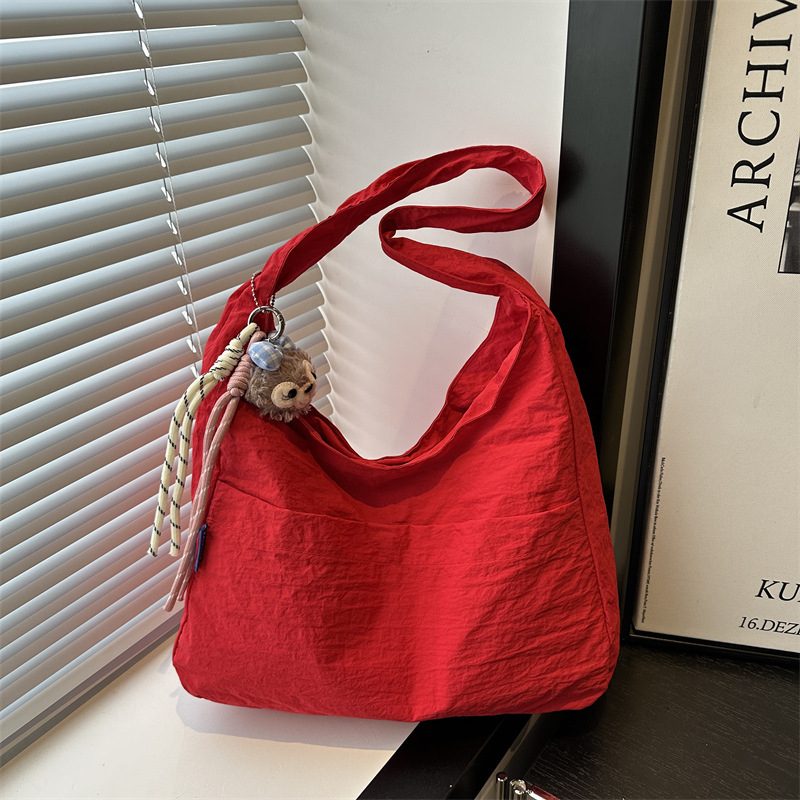 Lightweight Canvas Tote Shoulder Bag view 2