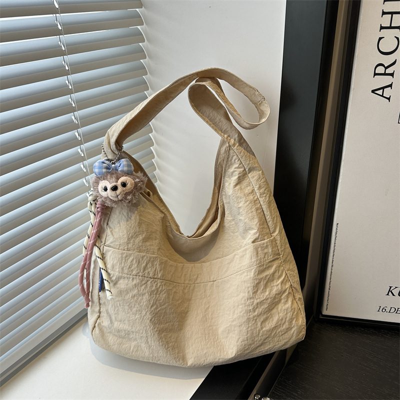 Lightweight Canvas Tote Shoulder Bag view 3