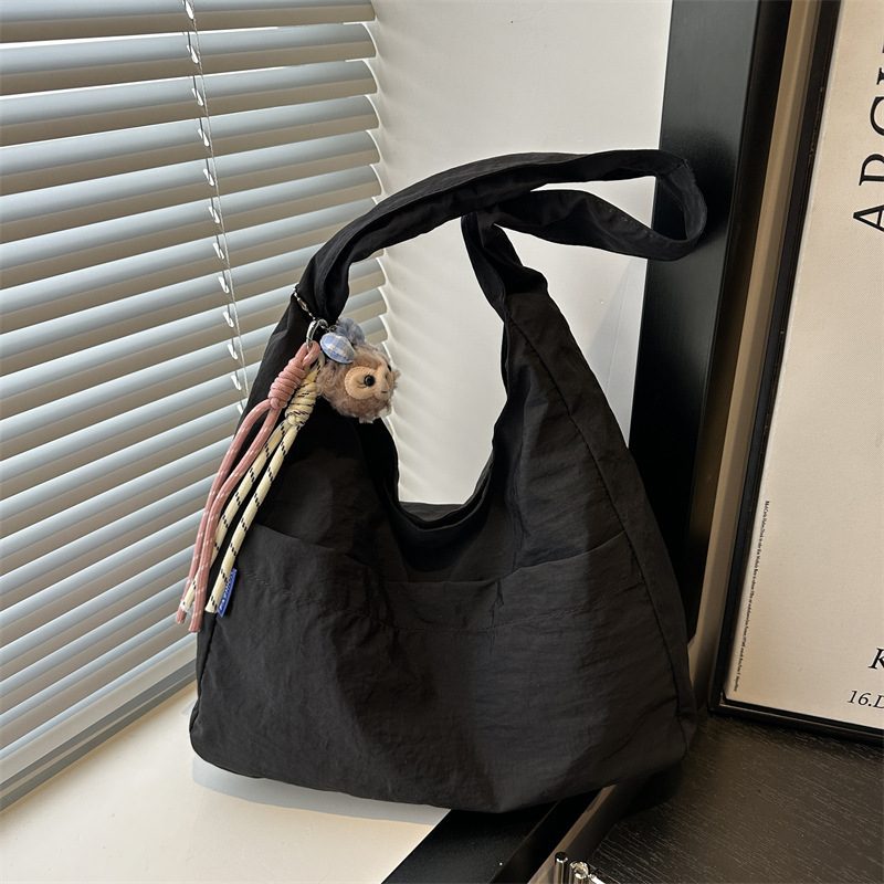 Lightweight Canvas Tote Shoulder Bag view 4