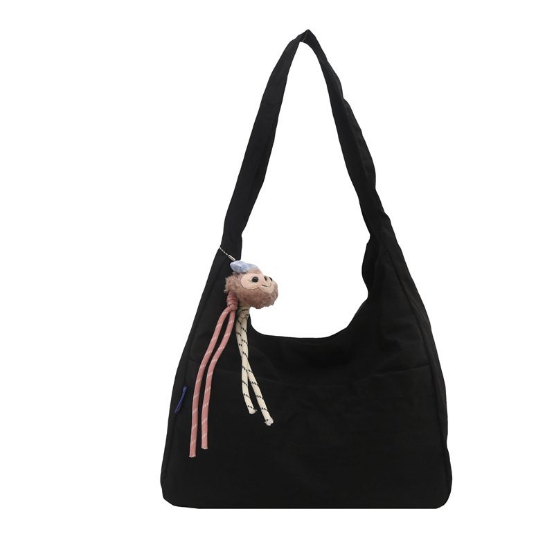 Lightweight Canvas Tote Shoulder Bag view 8