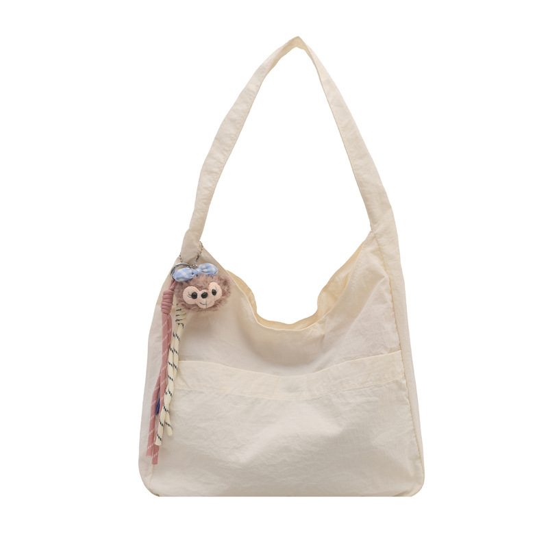 Lightweight Canvas Tote Shoulder Bag view 9