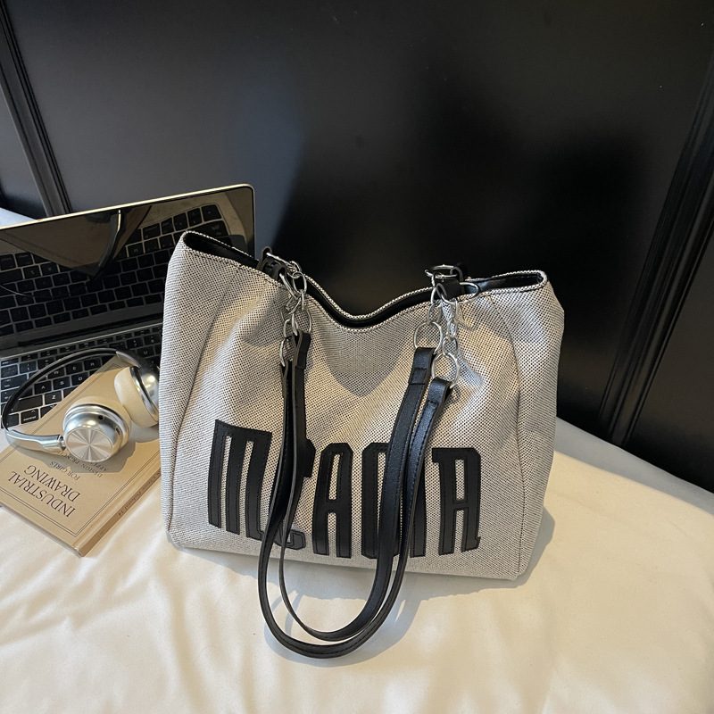 Canvas Commuter Tote Bag
