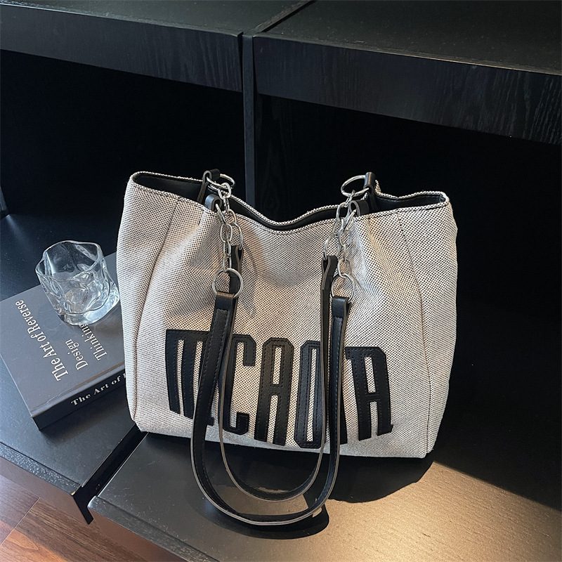 Canvas Commuter Tote Bag view 4