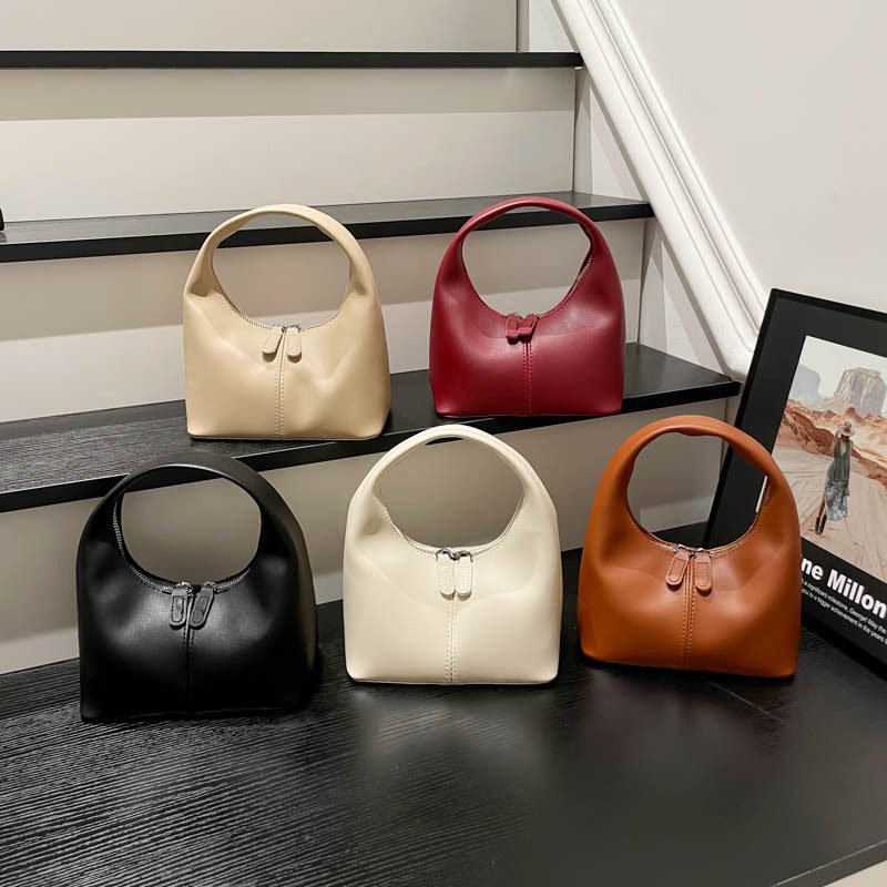 Candy Color Top-Handle Tote Bag