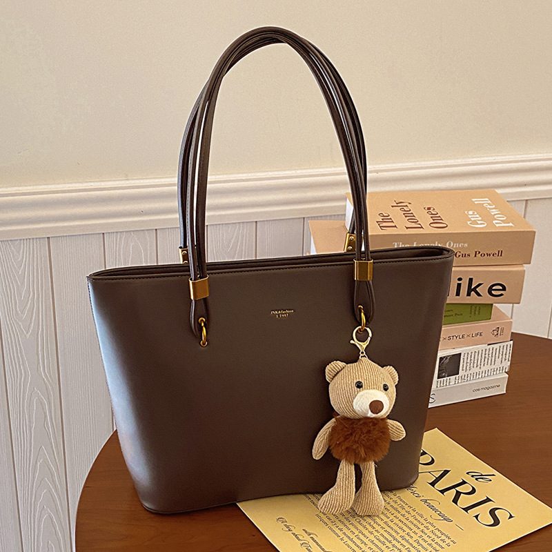 PU Leather Large Capacity Tote Bag