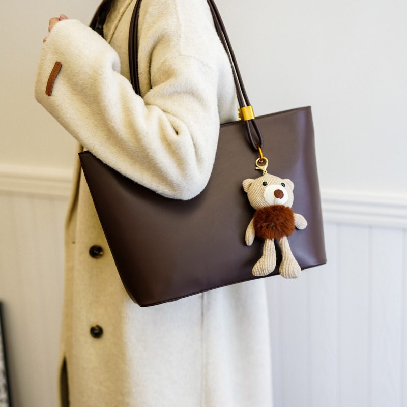 PU Leather Large Capacity Tote Bag view 4