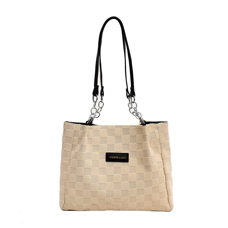 Tote-Tasche mit Buchstabenprint und Farbblock view 10