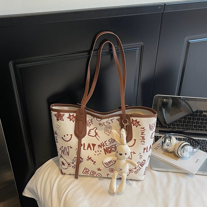 Large Capacity Shoulder Tote Bag view 2